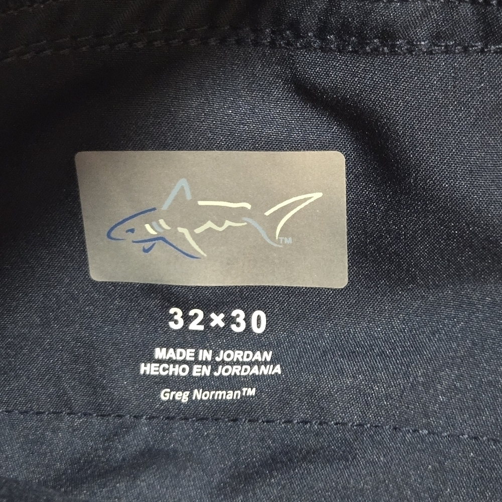 Greg Norman Mens Navy Blue Performance Stretch Jordan Golf Pants Size 32 X 30 - Picture 11 of 11